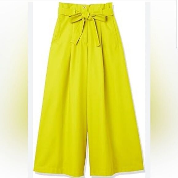 NWT Making the Cut Season 2 Episode 2 Joshua's Wide Leg Citrus Lime Pan… - Picture 2 of 3